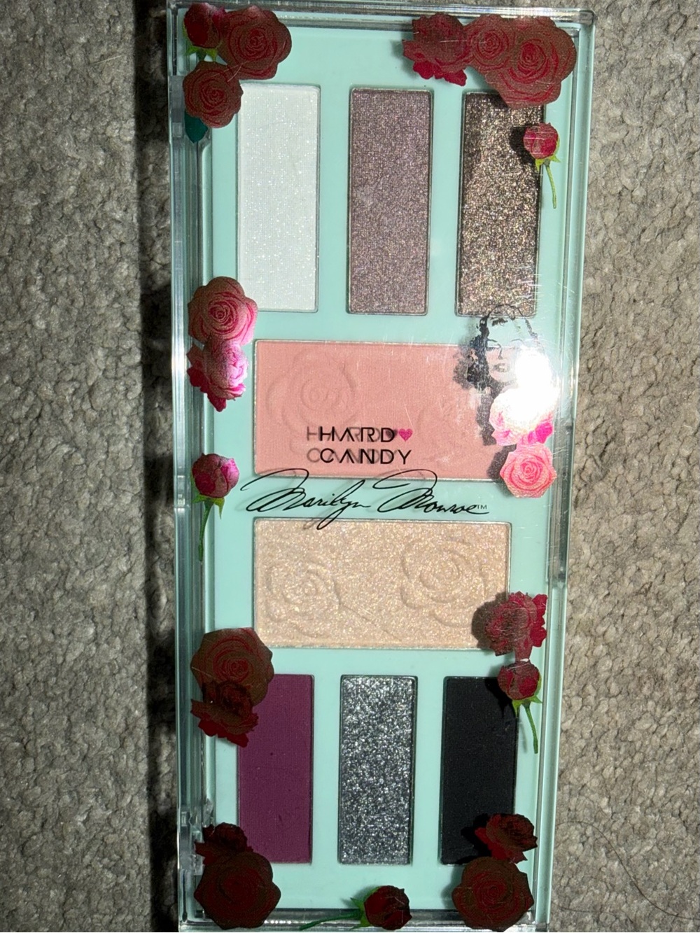 Marilyn Monroe Eyeshadow Palette by Hard Candy NEW Pink, Champagne, Plum & Black